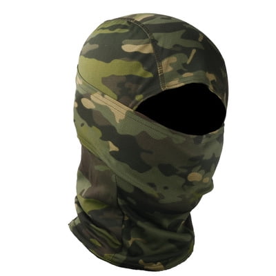 Dust Wind Breathable Balaclava Balaclava Camo Tactical Hood Full Face Mask