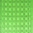 thumbnail image 1 of Ahgly Company Indoor Square Abstract Green Modern Area Rugs, 7' Square, 1 of 4