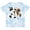 Tie Dye Blue, variant on Inktastic I'm Two-cowboy Riding Horse Birthday Boys Toddler T-Shirt