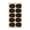 Black, variant on NFTIGB 10 Pcs Alto Tenor Saxophone Mouthpiece Cushion Pads 0.5mm Thickness Black Food Grade Silicone Sax Patches Protects Flute Head Easy To Stick No Glue Residue Musical Instrument Accessories