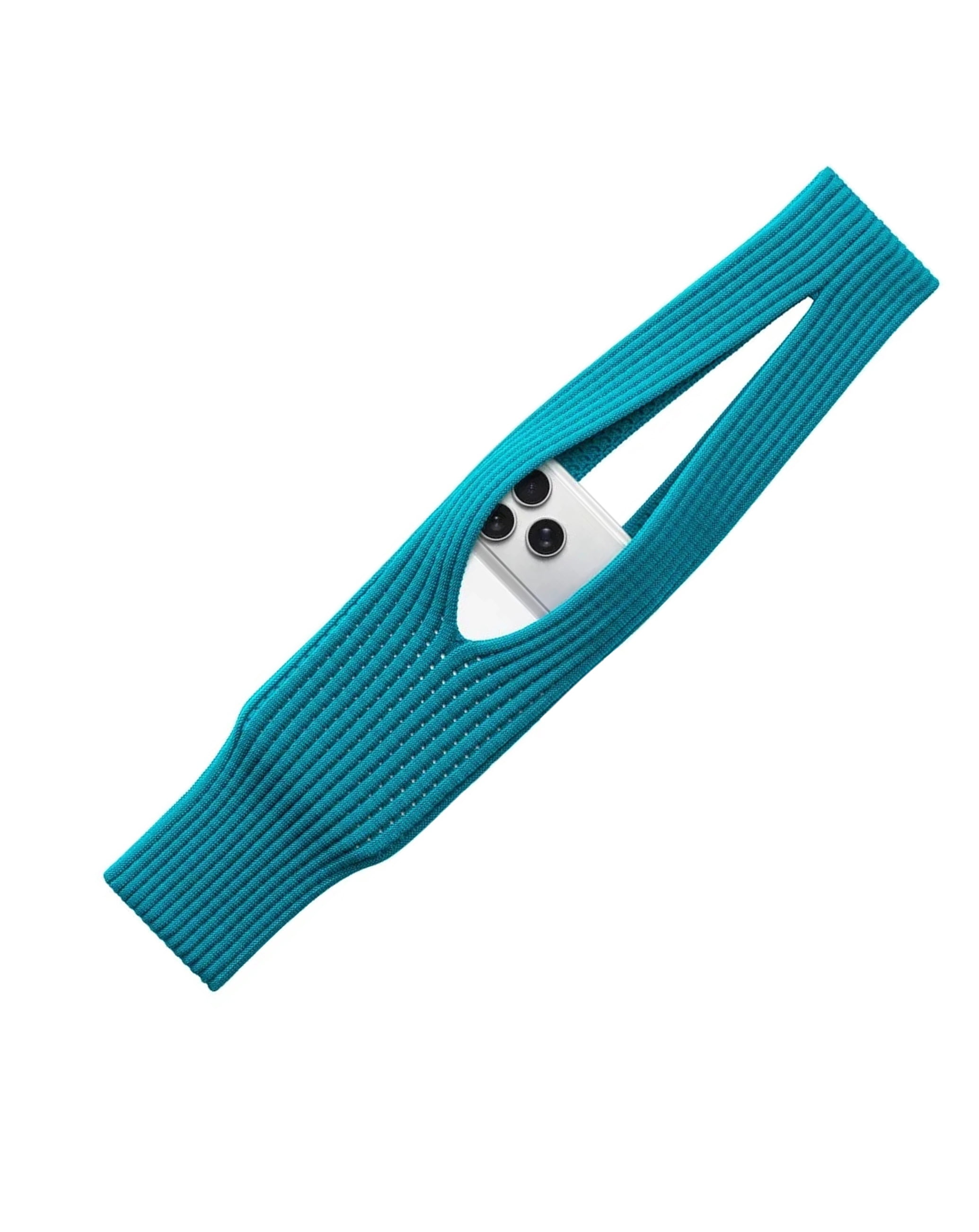 Long Flex-Knit Phone Sleeve - Teal