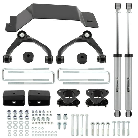 BFO 3.5 inch Lift Kit w/ Upper Control Arms For Chevy Silverado 1500 4WD 2007-2016