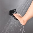 thumbnail image 2 of Ducha Afeitado Pedestal Aluminio Plegable Antideslizante Resistente Al Desgaste Impermeable Pierna-Afeitado Estante Pedal De Limpieza De Pies Para Anciano Mujer Embarazada Baño Vogacara HA027654-01, 2 of 7