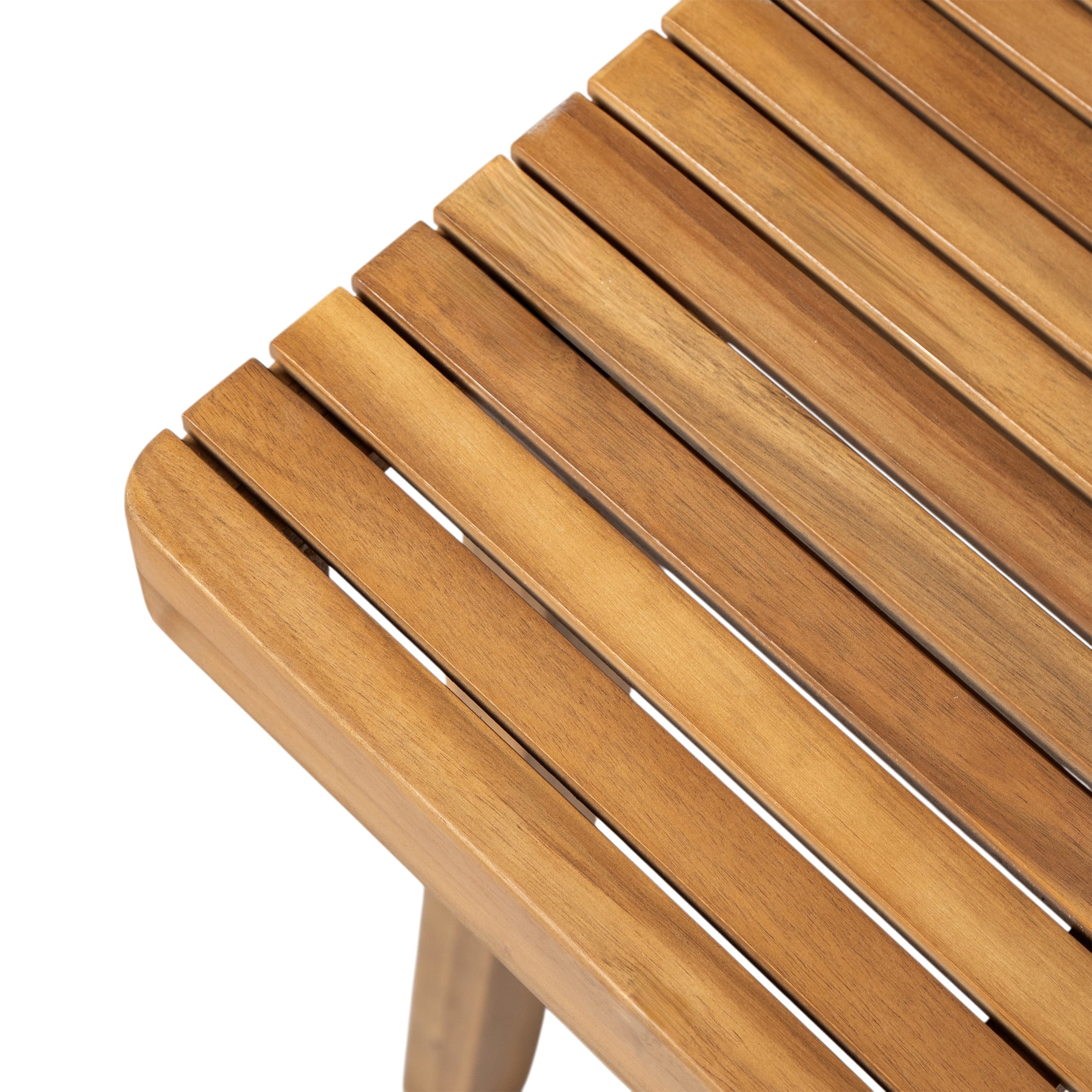 Christopher Knight Home 69" Outdoor Dining Table, Wood Rectangular Patio Table with Slatted Top, Natural