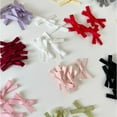 thumbnail image 5 of Ballet Headwear Hair Accessories Ribbon Cute Barrette Little Bow Hairpin Bowknot Hair Clips PURPLE, 5 of 8