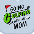 thumbnail image 4 of Inktastic Going Golfing with My Mom- Kids Golf Boys or Girls Baby Bib, 4 of 4