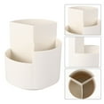 thumbnail image 4 of FRCOLOR  Rotating Pen Holder Office Desk Accessories Pencil Student White, 4 of 8