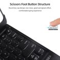 thumbnail image 2 of Teclado con carcasa protectora TFixol Black para iPad Pro 11 218 22 221&ipad Air4 1.9 22&iPad Air5 222, 2 of 8