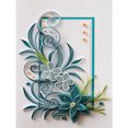 thumbnail image 1 of Pintura de diamante Quilling papel pintura flores pared de diamantes de imitación redonda completa, 1 of 9