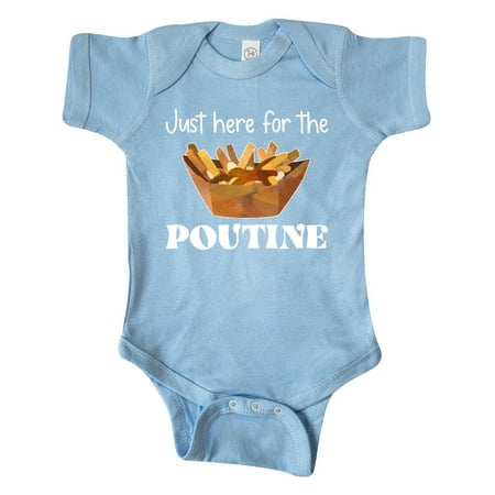 

Inktastic Canada Day Just Here for the Poutine Gift Baby Boy or Baby Girl Bodysuit