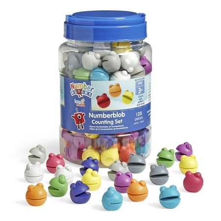 UPC: 0848850117574 | hand2mind Numberblocks® Numberblob Counting Set 120 Math Counters for Kids Color Sorting Toys
