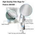 thumbnail image 4 of 2 Pack Zippered Bag Replacement Fits for Polaris 280, 480 Pool Cleaner All Purpose Filter Bag for Polaris Filter Bag, 4 of 7