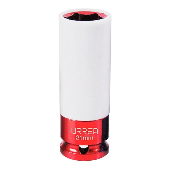 Dado de impacto Urrea 1/2 con protección Nylamid 21 mm