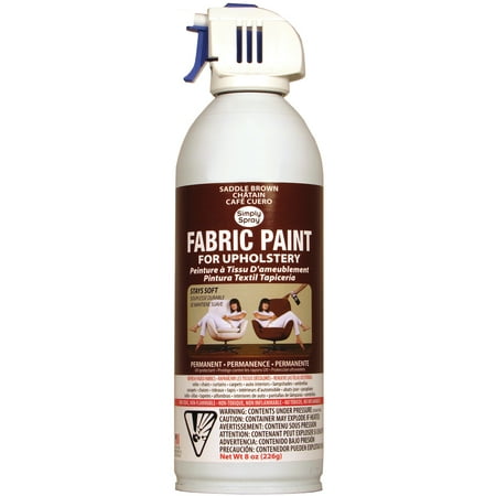 Upholstery Spray Fabric Paint 8oz-Saddle Brown