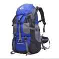thumbnail image 4 of de senderismo impermeable de 50L al aire libre para escalada Pesca Viajes Ciclismo Azul Sunnimix Mochila de camping al aire libre, 4 of 8