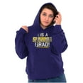 thumbnail image 3 of College Grad Class Degree Educated Hoodie Sweatshirt Women Men Brisco Brands X, 3 of 6