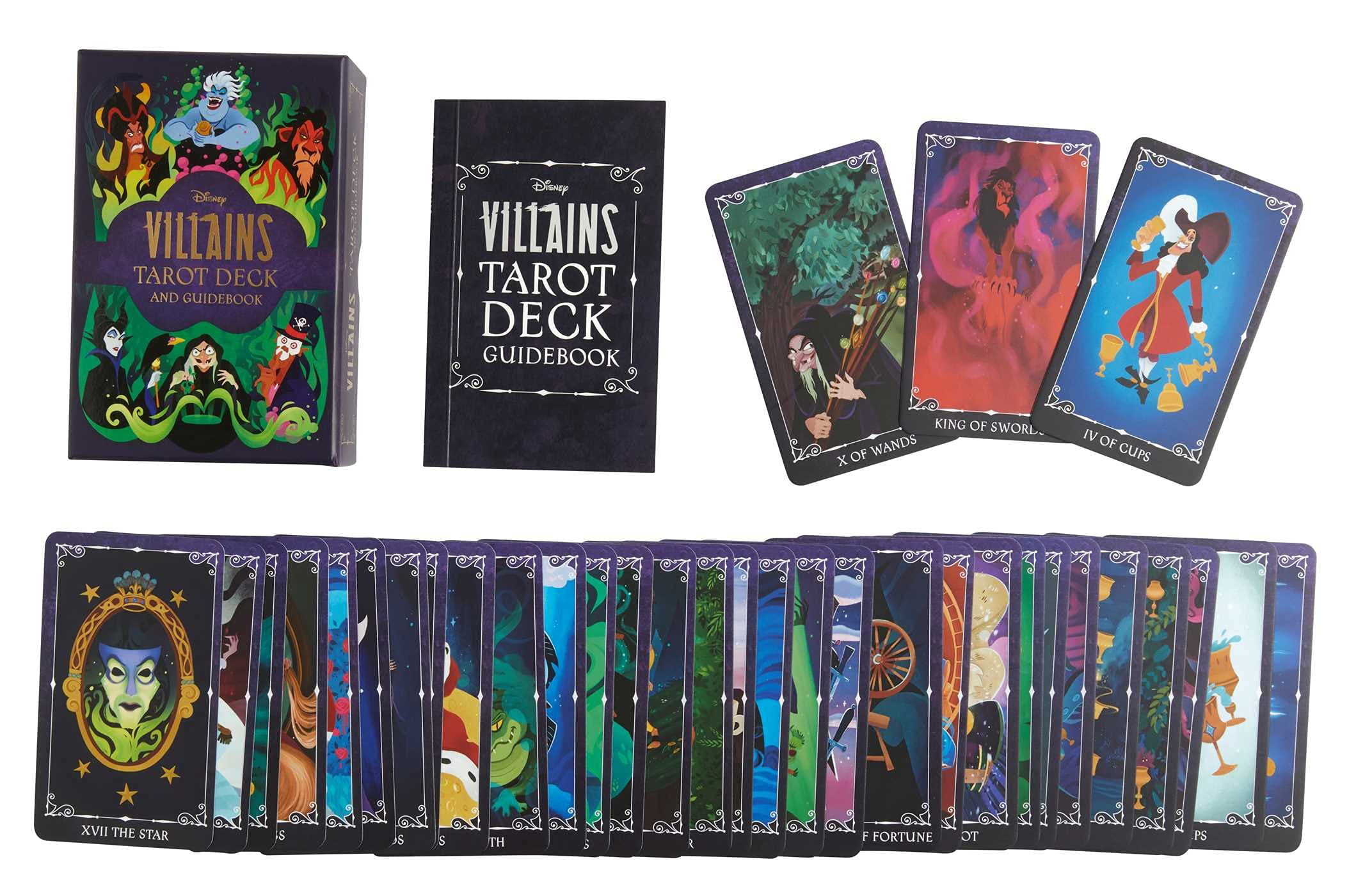 Disney Villains: Disney Villains Tarot Deck and Guidebook Movie Tarot Deck  Pop Culture Tarot (Book) - Walmart.com