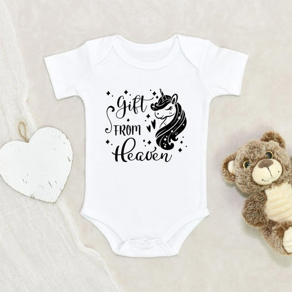 Newbabywishes - Cute Unicorns By Heavens Baby Clothes for Girls - Adorable Baby Clothing