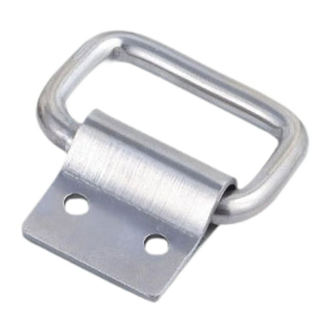 Anclaje de de carga, lazo de portátil para remolques, motocicletas y autocaravanas Plata 51x52 cm