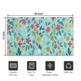 thumbnail image 5 of Pioneer Flower Floral Print Pattern Door Rugs,Washable Non Slip Door Mats Indoor,Decorative Door Mats,Entry Mat Indoor for Entrance,Bedroom,Kitchen,Bathroom,17"x30", 5 of 6
