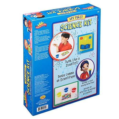Kit de experimentos de ciencia para niños Scientific Explorer Mi primera ciencia