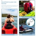thumbnail image 3 of Raindrops 1 Pack Bouchons d'Arrêt de Bateau pour Kayaks et Canots en Acier Inoxydable Rond, 3 of 8