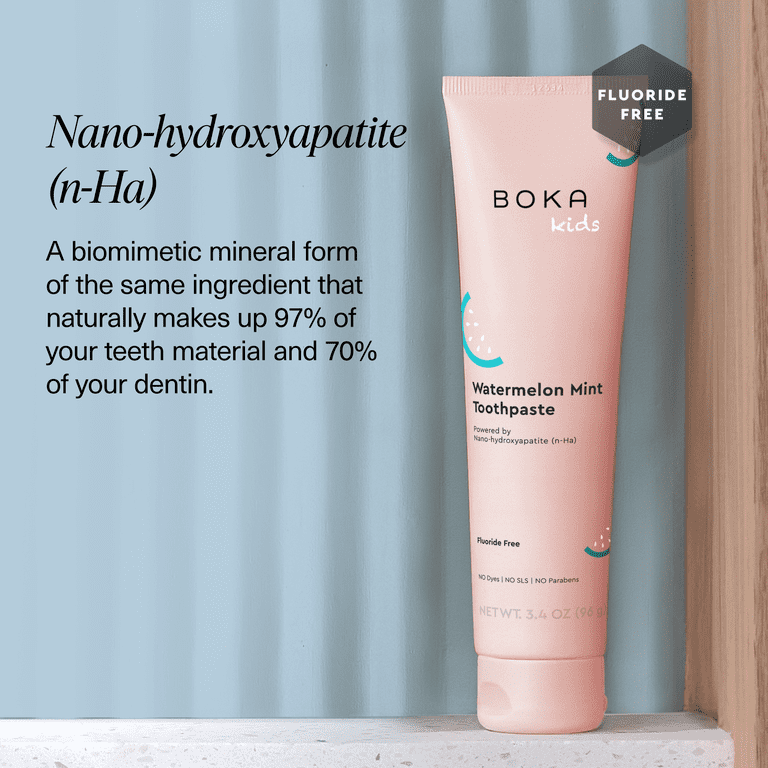 Boka, Fluoride Free Nano-Hydroxyapatite Kids Toothpaste, 3.4 oz