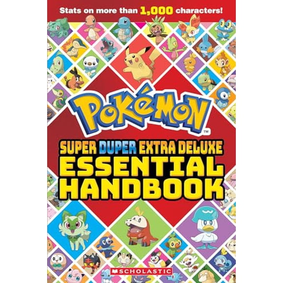 Pre-Owned Super Duper Extra Deluxe Essential Handbook (Pokémon) (Paperback) 1339028018 9781339028019