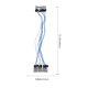 thumbnail image 4 of Cable de conexión con pinza de cocodrilo de 20 piezas, cable de cobre para circuito electrónico, 4 of 7