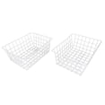 thumbnail image 1 of Freezer Organizer Bins, 2pcs Durable Heavy Duty Wide Application Storage Baskets  Ventilation  for Fruits, 1 of 7