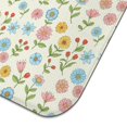 thumbnail image 5 of Pioneer Flower Floral Print Pattern Kitchen Dish Drying Mat 1 Pack, Ultra Absorbent Microfiber Drainer Mat, 16"x18", 5 of 6