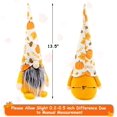 thumbnail image 2 of Fall Gnome Autumn Tomte Farmhouse Home Decor Shelf Sitter Nordic Sueco Nisse Elf Enano Día de Acción de Gracias Regalo, Juego de 3 Vhermosa WRJM-403, 2 of 4