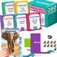 thumbnail image 1 of Quokka 260 Flash Cards with Realistic Images – Preschool Learning Set with 16 Topics & Activities, 1 of 6