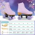 thumbnail image 5 of EONROACOO Teen Kids Roller Skates, Flashing Wheels Double-Row Quad Skates for Girls Boys(Youth 5/Women's 5.5/Men 5), 5 of 10