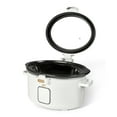 thumbnail image 6 of Beautiful 4 Qt Digital Slow Cooker with Hinged Locking Lid, White Icing by Drew Barrymore, 6 of 12