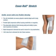 Cover-Roll Stretch Polyester Dressing Retention Tape with Liner White NonSterile 2 x 10 Yd 1 Ct