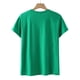 thumbnail image 3 of Moda mujer casual impresión pulóver manga corta camiseta tops blusa Fridja  hjk2828, 3 of 3