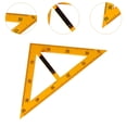 thumbnail image 6 of TISHITA Drawing Math Geometry Tool, Multifunction Teaching Ruler, Large Digital Math Geometry Ruler for Drafting Teachers Black Board 45 Triangle, 6 of 8