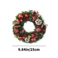 thumbnail image 3 of Fiudx Decoraciones navideñas para interiores Adornos navideñosCoronas navideñasColgantes navideños para puertasAdornos para arreglos de ventanas, 3 of 6