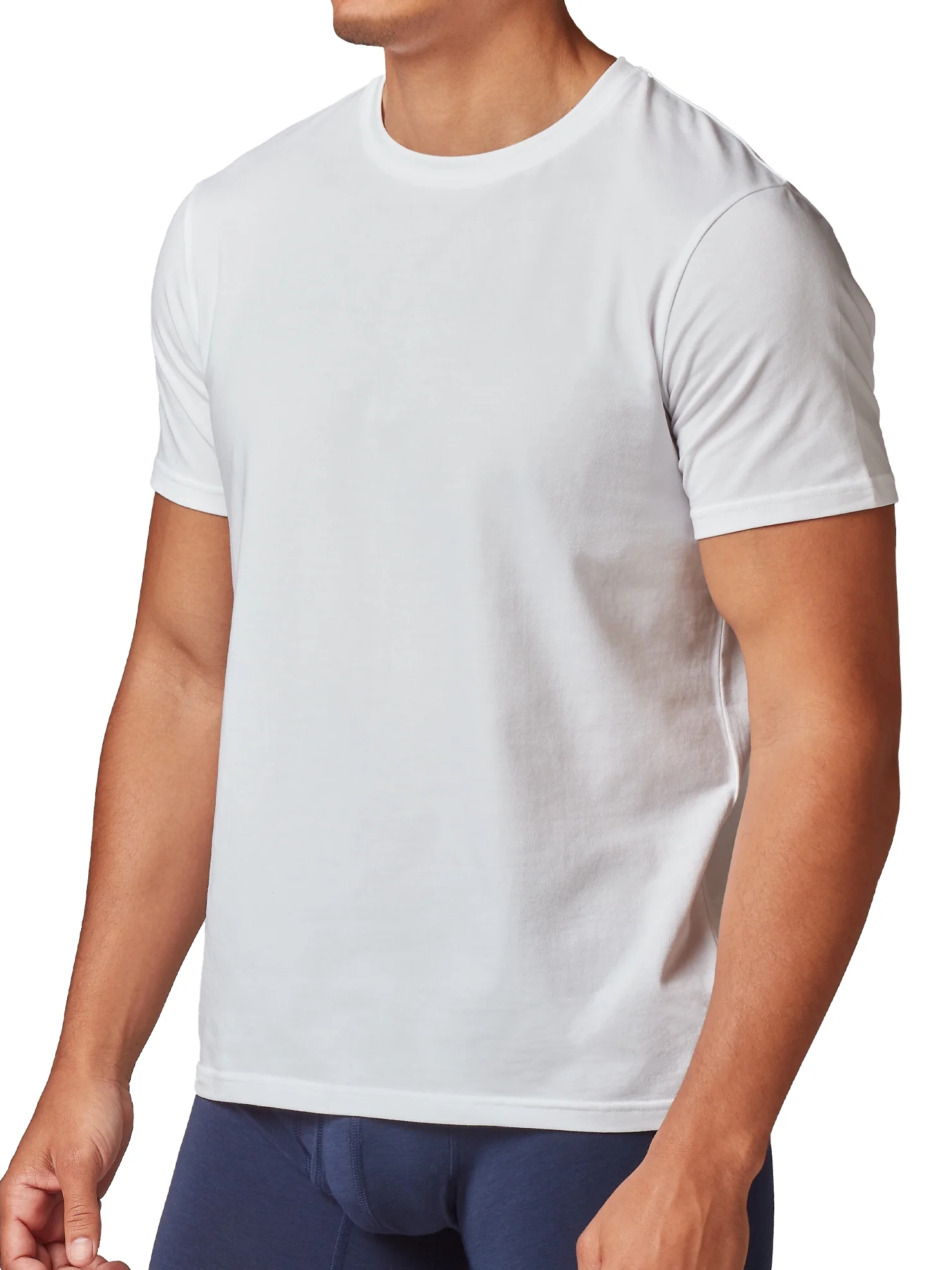 Wrangler Men's Relaxed Fit Crewneck Stretch Tee, 6-Pack photo 4