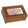 thumbnail image 2 of Aunt Rich Walnut Finish Petite Jewelry Music Box - Plays Wonderful World, 2 of 3