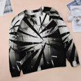 thumbnail image 6 of Geometric Lattice Mom Sweatshirt For Women Long Sleeve Pullover, 6 of 7