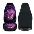 thumbnail image 4 of Renewold Butterfly Galaxy Violet Car Seat Cover Front Seats Only, Auto Interior Decor Front Car Seats Protector Vehicle Bucket Car Seat Covers for Women Men, 4 of 7