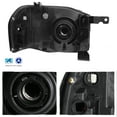 thumbnail image 2 of AKKON - [2 PCS] For 2001-2004 Nissan Frontier Pickup OE Style Headlights Housing Right & Left Sides - Chrome, 2 of 6