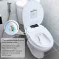 thumbnail image 2 of Moxufan Electric Bidet Toilet Seat,Bidet Attachment for Toilet,Elongated Heated Toilet Seat with Instant Warm Water & Dryer,Self-Clean Nozzle,Automatic Flip Cover,D-US Plug, 2 of 17