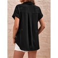 thumbnail image 3 of Patched Pocket Batwing Sleeve Shirt, 3 of 7