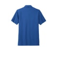thumbnail image 2 of MERCER+METTLE Unisex Stretch Heavyweight Pique Polo | Short Sleeve Collared Shirt for Men & Women, Casual Work Top - Blue Note S, 2 of 2