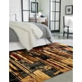 thumbnail image 4 of Unique Loom Saturn Collection Area Rug - Vue (6' x 9' Rectangle Multi/Beige), 4 of 12