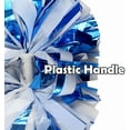 thumbnail image 2 of Hooshing 2/6/12PCS Cheerleading Pom Poms with Baton Handle for Team Spirit Sports Dance Cheering Kids Adults, 2 of 10