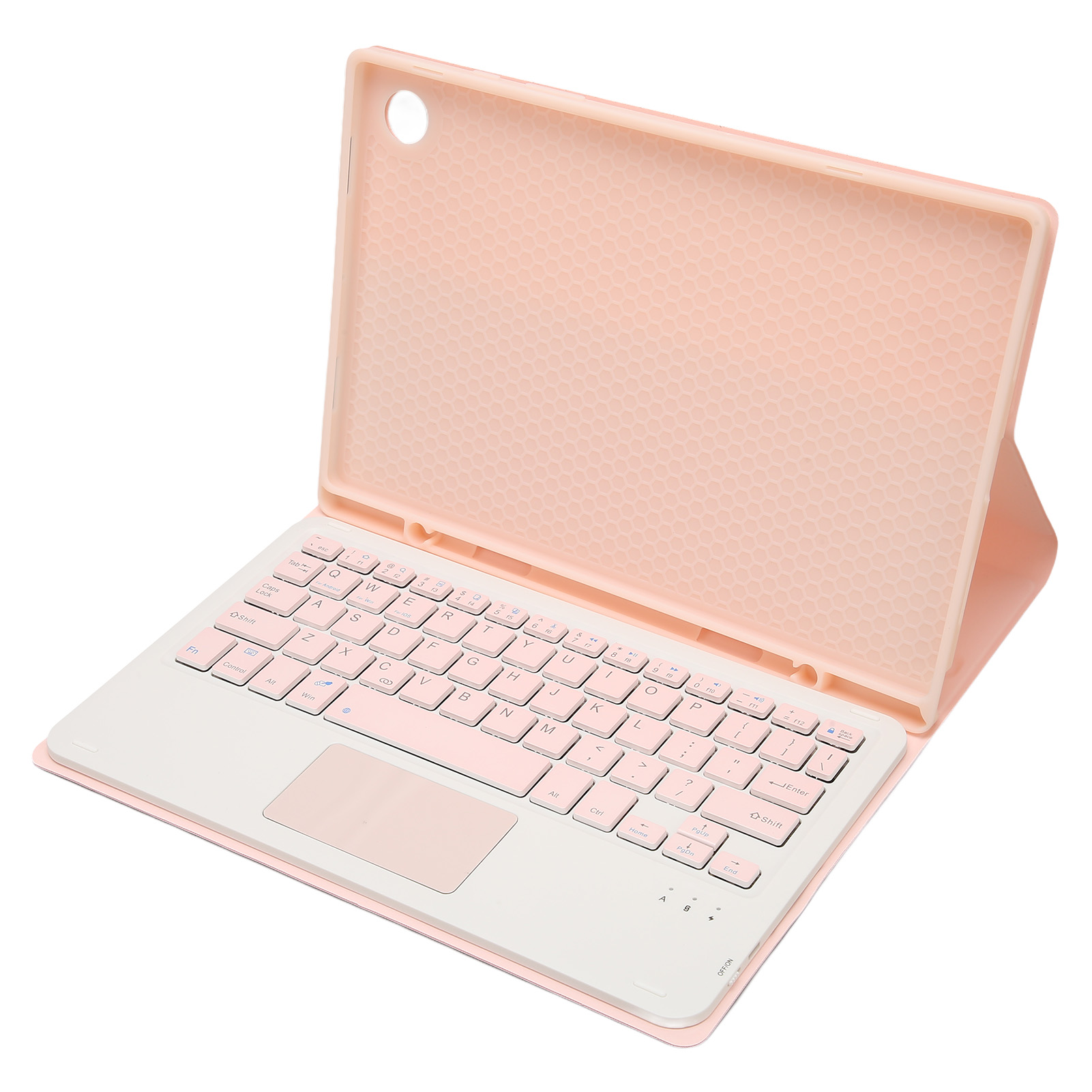 Ccdes Keyboard Case with Keyboard,Keyboard Cover,Sakura Pink Keyboard
